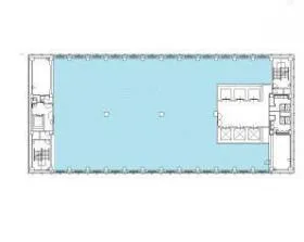 REGUS THE EXECUTIVE CENTRE 六本木ヒルズノースタワーの基準階図面