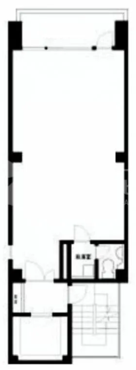 松本ビルの基準階図面