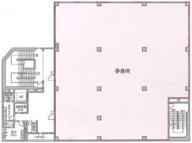 T’s LINK本厚木ビルの基準階図面