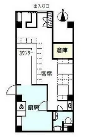 関ビルの基準階図面