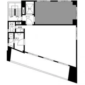 羽山ビルの基準階図面