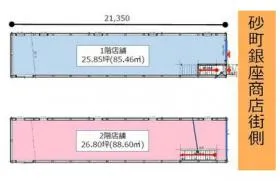 (仮称)フィル・パーク砂町銀座商店街Ⅱビルの基準階図面
