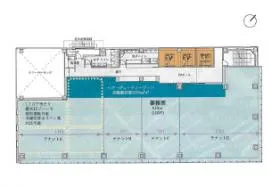 仮称)福岡第一生命館ビルの基準階図面