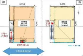 (仮称)フィル・パーク砂町銀座商店街ビルの基準階図面