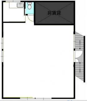 宮倉ビルの基準階図面