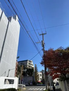 南青山テラス常盤松フォレストCビルの外観