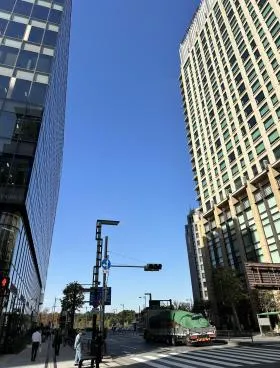 東宝日比谷プロムナード(旧東宝ツインタワー)ビルの外観