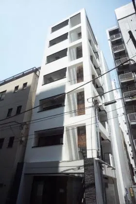 (仮)築地2丁目新築ビルの外観