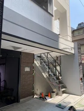 (仮)築地2丁目新築ビルの外観