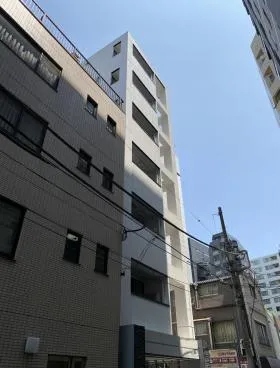 (仮)築地2丁目新築ビルの外観