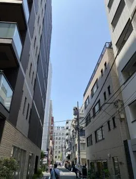 (仮)築地2丁目新築ビルの外観