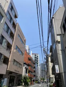 (仮)築地2丁目新築ビルの外観