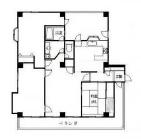 田中ビルの基準階図面