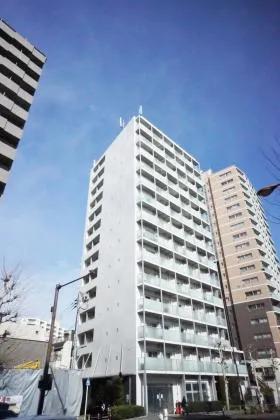 プラウドフラット白金高輪ビルの外観