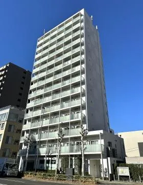 プラウドフラット白金高輪ビルの外観