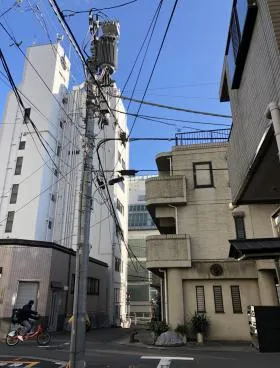 大場ビルの外観