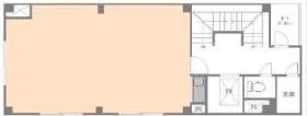 K・S bldg.ビルの基準階図面