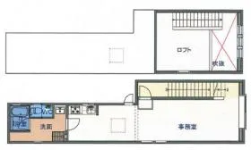 芝大門一丁目ビルの基準階図面