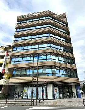 仮称)日本農業新聞社新社屋ビルの外観