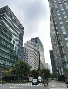 仮称)日本農業新聞社新社屋ビルの外観