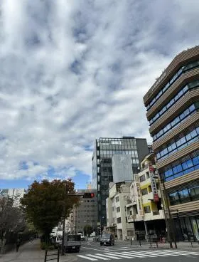 仮称)日本農業新聞社新社屋ビルの外観