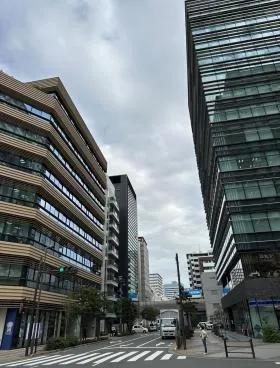 仮称)日本農業新聞社新社屋ビルの外観