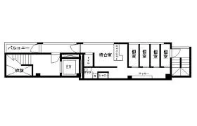 フローレンス一ツ木ビルの基準階図面