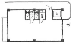 柏ビルの基準階図面
