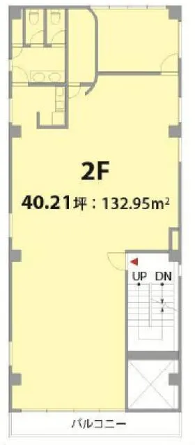 岩井レースビルの基準階図面