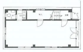 栗田ビルの基準階図面