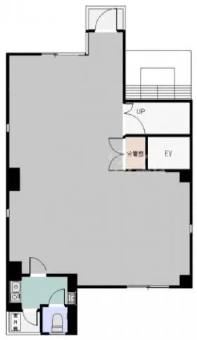 デコーレビルの基準階図面