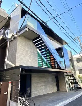 (仮)神宮前3丁目店舗ビルの外観