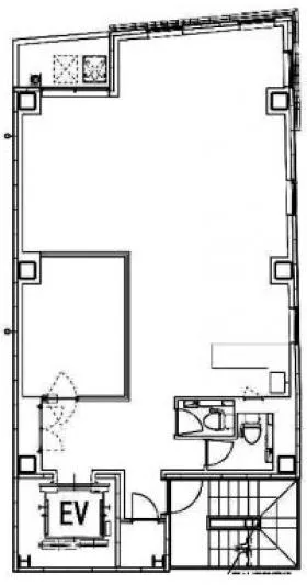 PARK WOOD office iwamotochoの基準階図面