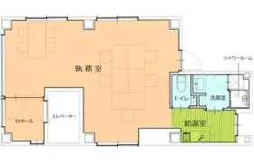 r‐plus GinzaTsukijiの基準階図面