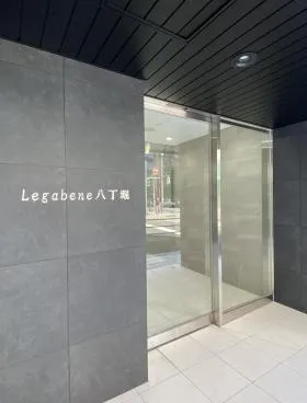 八丁堀一階店舗の外観