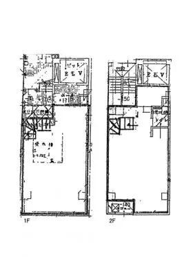 宇田川第一ビルの基準階図面