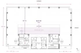 関電不動産八重洲ビルの基準階図面
