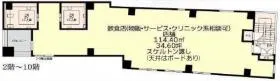 Dreamers ミトミビルの基準階図面