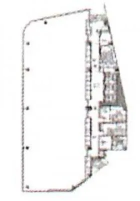 (仮称)名古屋ビル東館の基準階図面