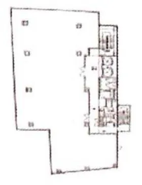 名駅東ビルの基準階図面