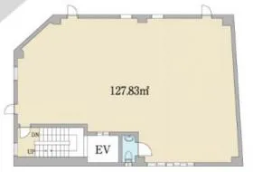 ワイズマート南口店ビルの基準階図面