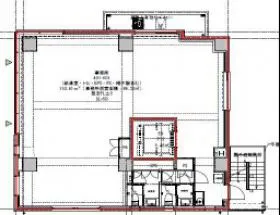 グランデュオ神山町の基準階図面