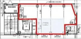 Marks Ginzaビルの基準階図面