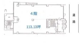 近代BLD23号館の基準階図面
