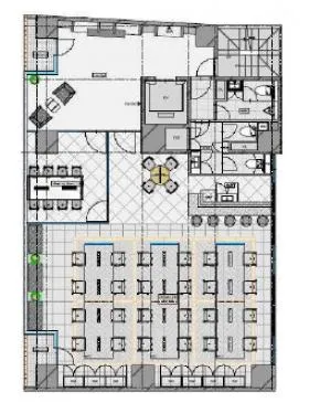 ブライト秋葉原(旧:KD)ビルの基準階図面