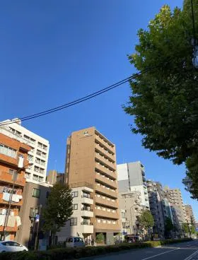 ワセダ久慈川マンションの外観