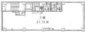 平和会館の基準階図面