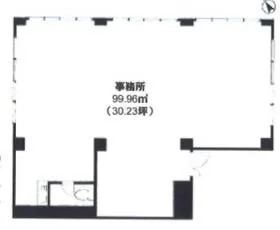 太子堂ハイランドビルの基準階図面