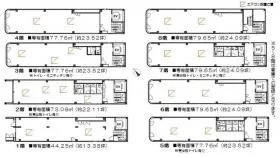 ライジングビル日本橋の基準階図面