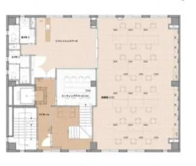 RENOBLE NINGYOCHOの基準階図面